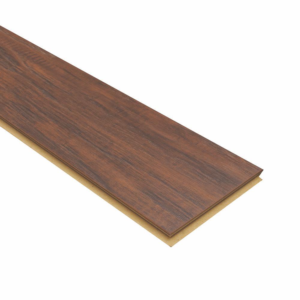 Pergo XP Hazelnut Hickory 8 mm T x 5.23 in. W x 47.24 in. L Laminate Flooring (18.9 sq. ft. / case)