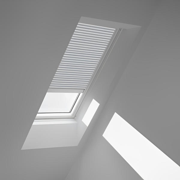 VELUX Fixed Deck Mount Skylight - White Solar Powered Shade image 13