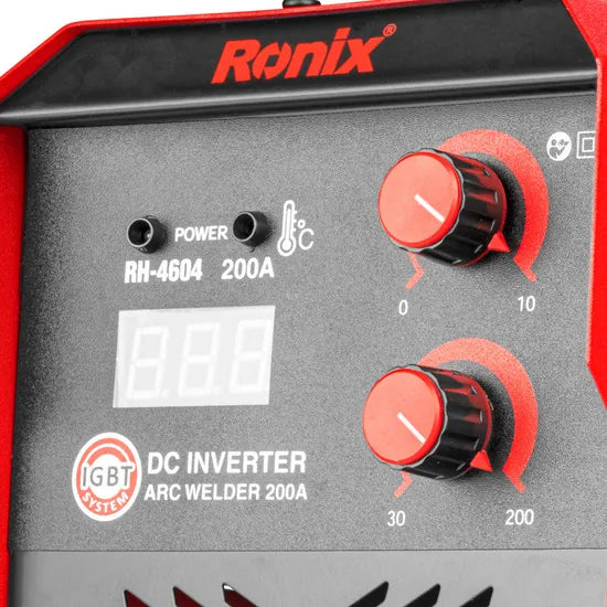 2023 Ronix Newest Model Rh-4604 200A Professional Manufacturer Power Tools Machine Welding Inverter