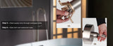 WOODBRIDGE Everette Single-Handle Freestanding Tub Faucet with Hand Shower, Brushed Nickel, 43-7/8 in Height