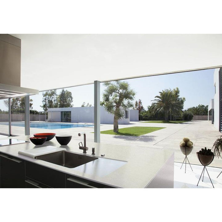 LG HI-MACS White Quartz Solid Surface Kitchen Countertop Sample