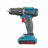 Ronix 2024 New Style Lithium Electric Drill for Home Use Brushless Keyless Impact Drill