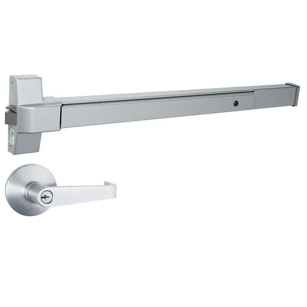 Horizontal Exit Device with Keyed Trim Lever - Super Arbor