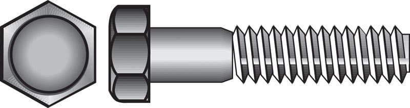 Hillman 3/4 in. Diameter x 10 in. Length Zinc-Plated Steel Hex Bolt, 20-Pack