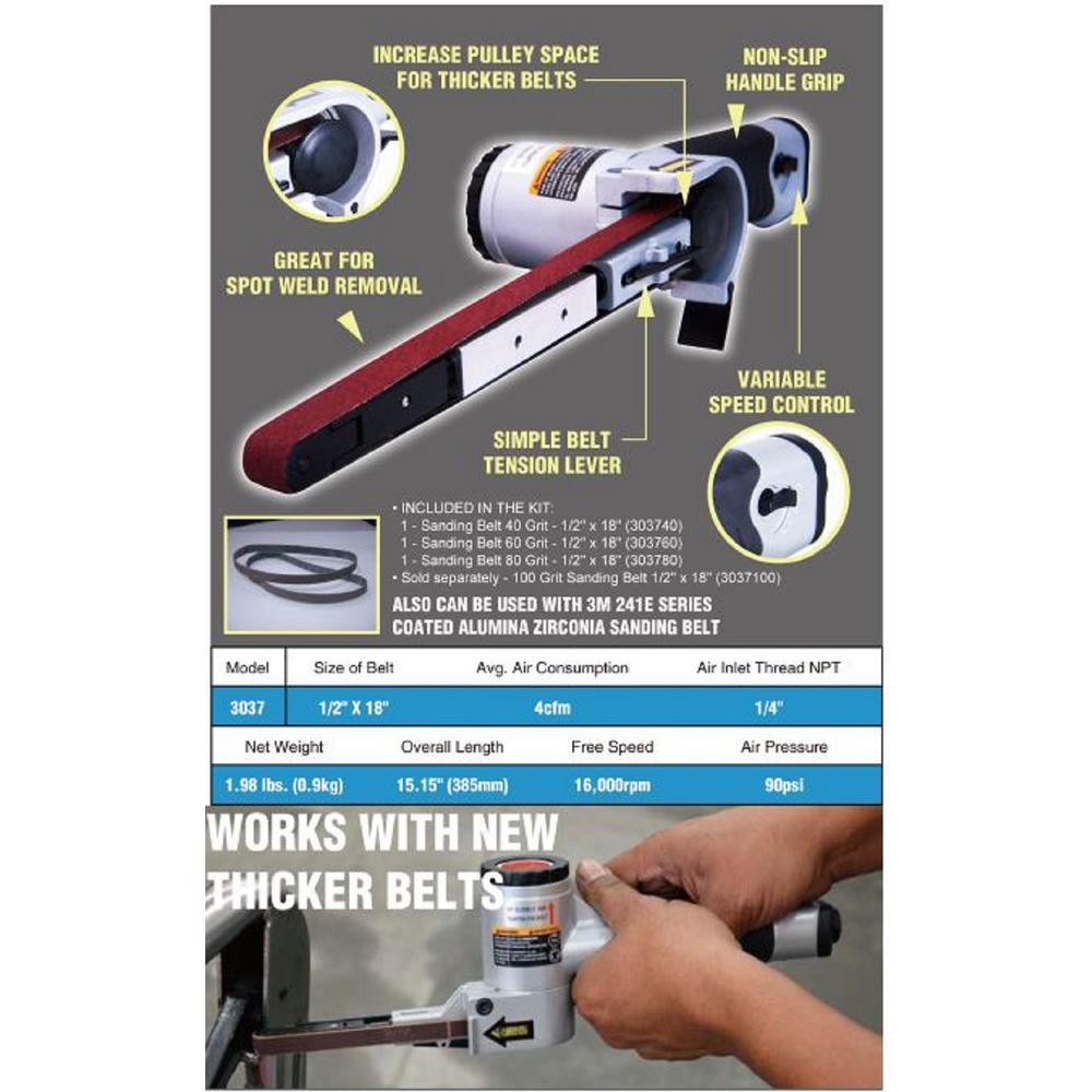 Air Belt Sander - Super Arbor