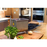 Stainless Steel Manual Meat Mixer - 20 lb Capacity