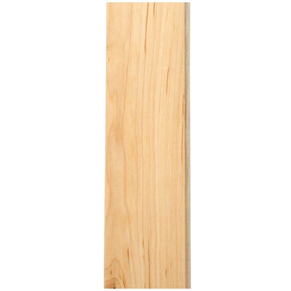 Bruce Natural Maple 3/4 in. Thick x 2-1/4 in. Wide x Varying Length Solid Hardwood Flooring (20 sq. ft. / case) - Super Arbor