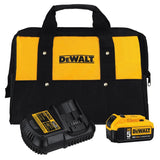 DEWALT 90 MPH 400 CFM 20V MAX Lithium Ion Cordless Handheld Leaf Blower (Tool Only) with Bonus 20V MAX Starter Kit Included
