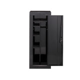 18-Gun Key Lock Security Cabinet, Black - Super Arbor
