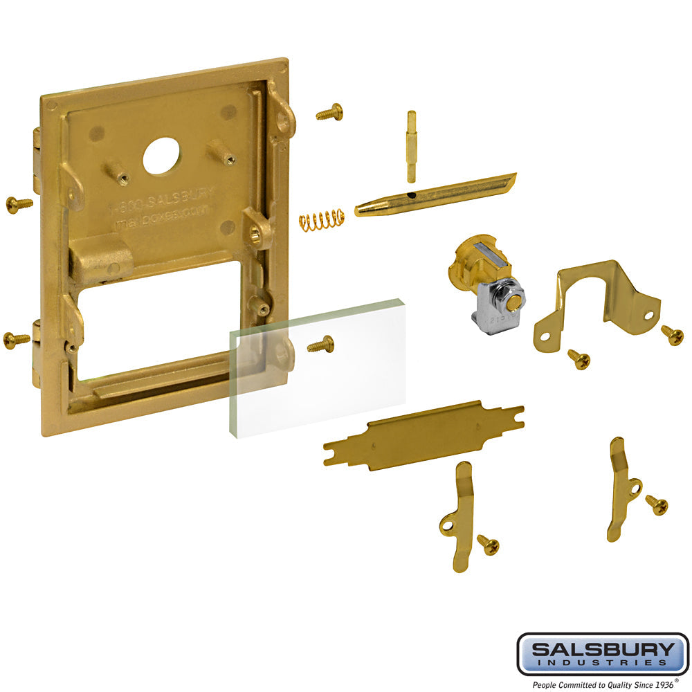 Custom Window Engraving on Clear Plastic Window for Mail Bank Door