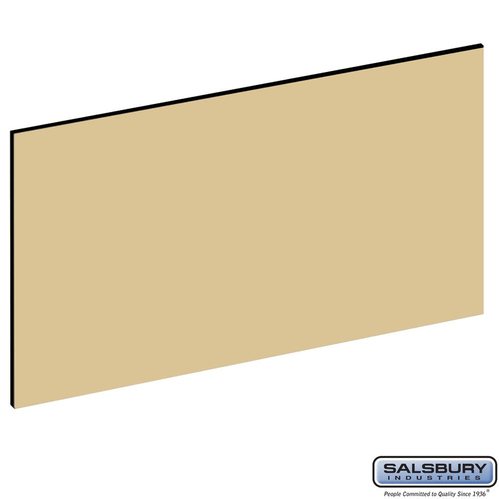 Plastic Window for Brass Mailbox Door - Tan