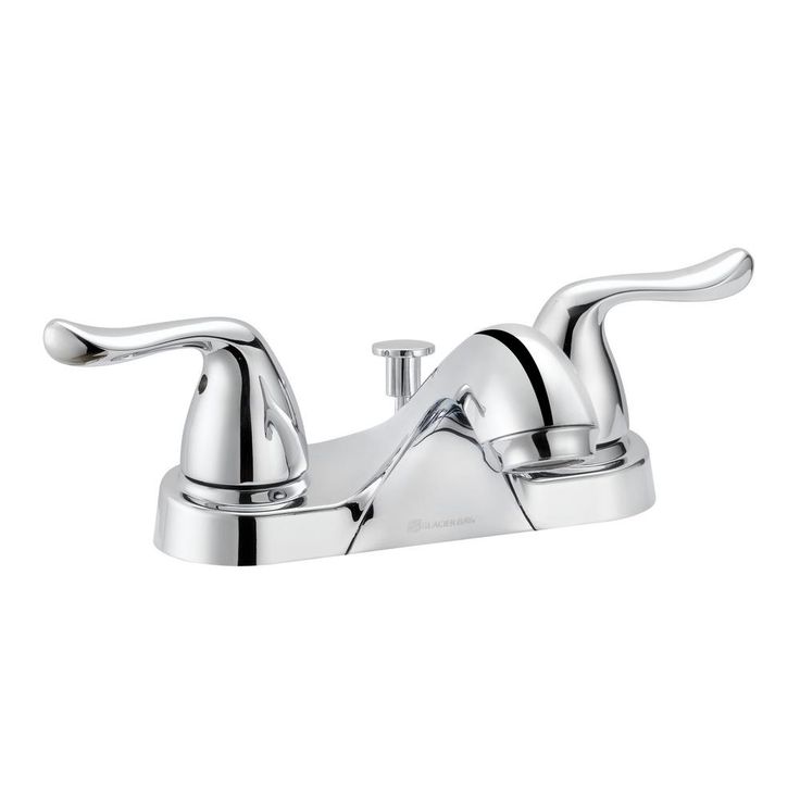 Constructor 4 in. Centerset 2-Handle Bathroom Faucet in Chrome