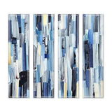 Instant Mosaic Upscale Designs by Ema 16-Pack 3-in x 12-in Glossy Glass Subway Wall Tile - Super Arbor