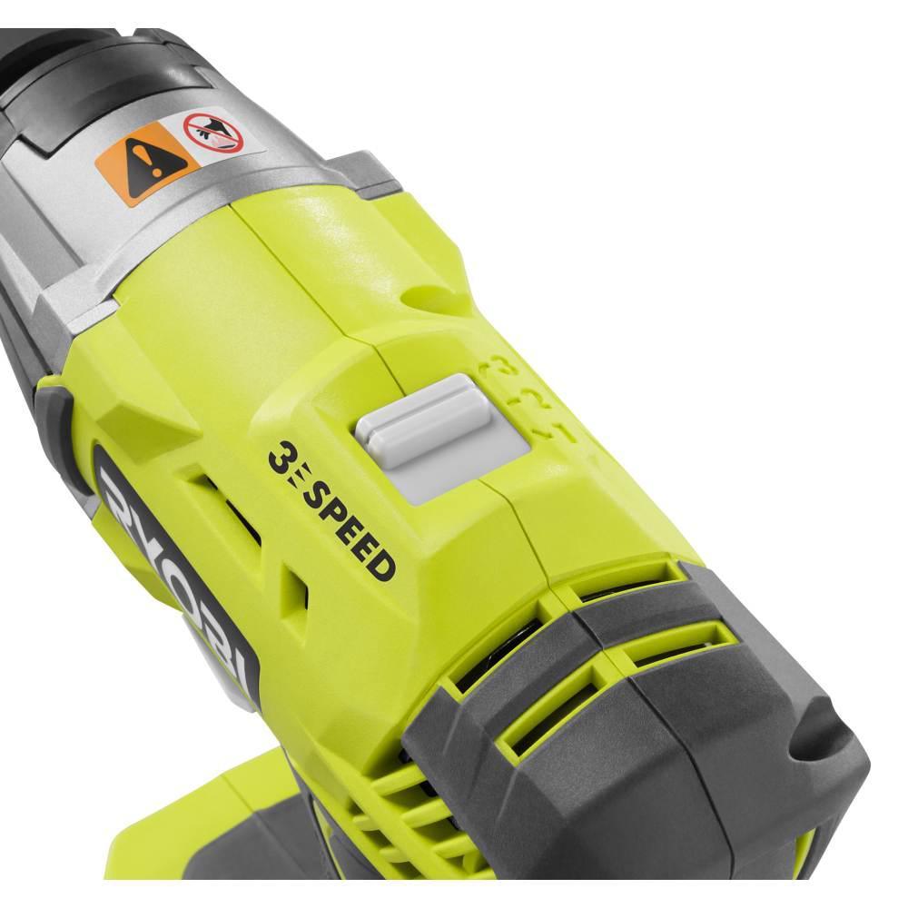 ONE+ 18V Cordless 1/2 in. Impact Wrench, Inflator, LED Light Kit w/(1)4.0Ah, (1)1.5Ah Battery, Bag, Charger Not Included - Super Arbor