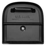 Oasis 360 Locking Parcel Mailbox with 2-Access Doors Black - Super Arbor