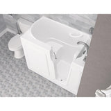 HD Series 26 in. x 46 in. Right Drain Quick Fill Walk-In Soaking Bathtub in White - Super Arbor