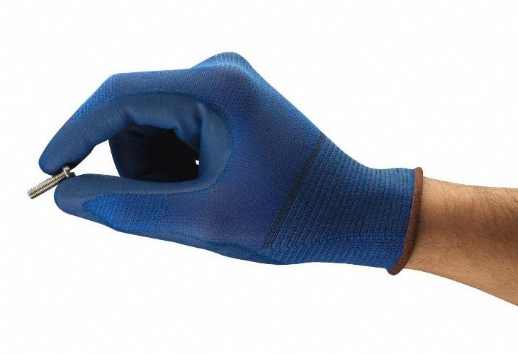 HYFLEX 11-818 Foam Nitrile Coated Gloves, 2XL, Abrasion Level 4