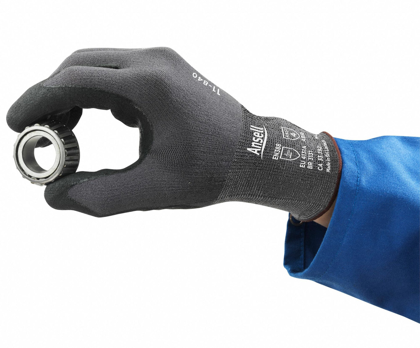 HYFLEX 11-840 Foam Nitrile Coated Gloves - Medium
