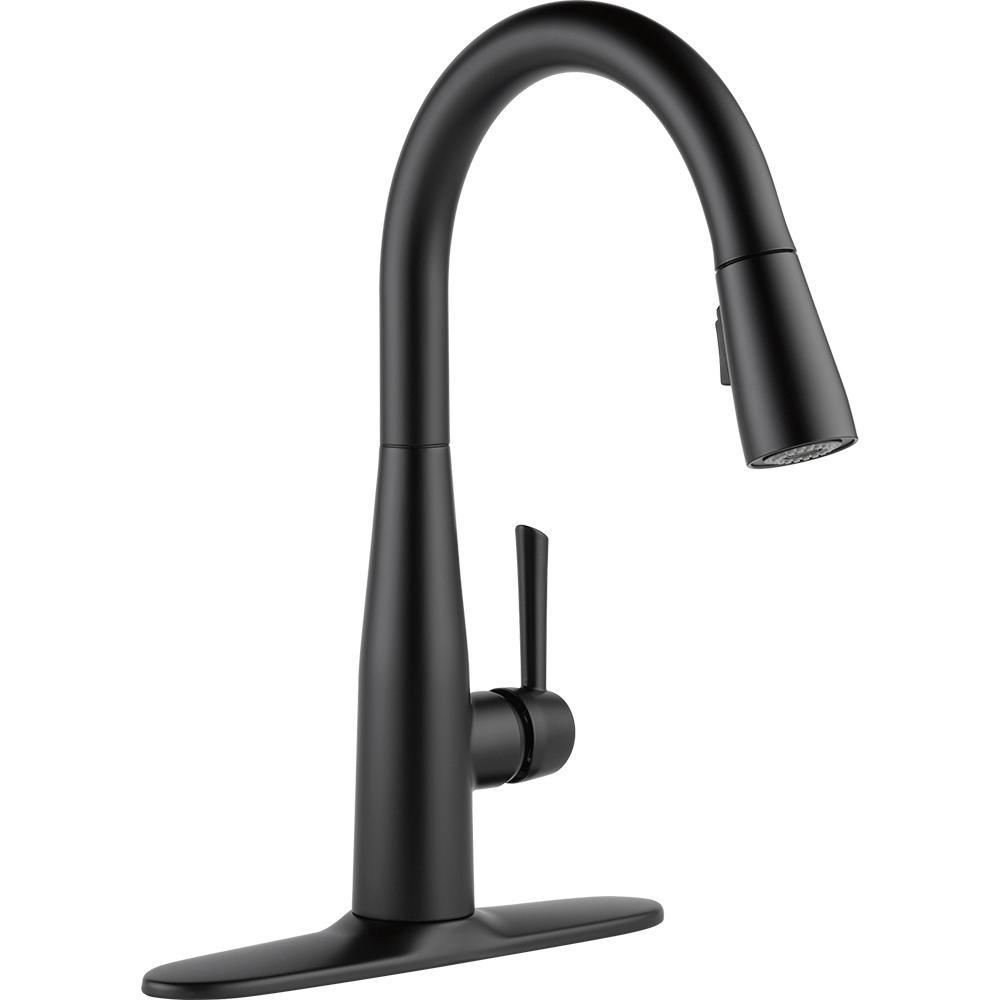 Essa Touch2O Technology Single-Handle Pull-Down Sprayer Kitchen Faucet with MagnaTite Docking in Arctic Stainless - Super Arbor