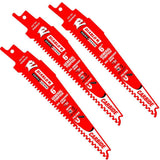 9 in. 6/9 TPI Demo Demon Carbide General Purpose Reciprocating Saw Blade (3-Pack) - Super Arbor