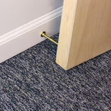 Bright Brass Spring Doorstop (10-Piece)