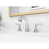 Ladera 8 in. Widespread 2-Handle Bathroom Faucet in Polished Chrome - Super Arbor