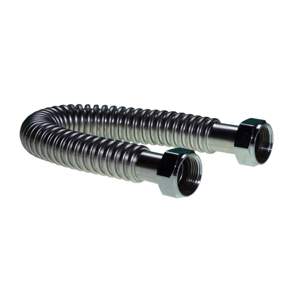 1 in. I.D. SS Flex with 1 in. FIP x 1 in. FIP x 24 in.