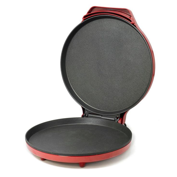 12 in. Red Non-Stick Pizza Maker