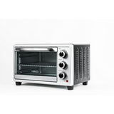 1440 W 6-Slice Silver Toaster Oven with Automatic Shut-Off