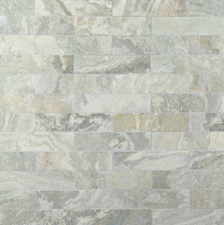 Willow Sage Honed Marble Tile