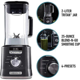 67 oz. 10-Speed Dark Stianless Steel Auto Speed Blender