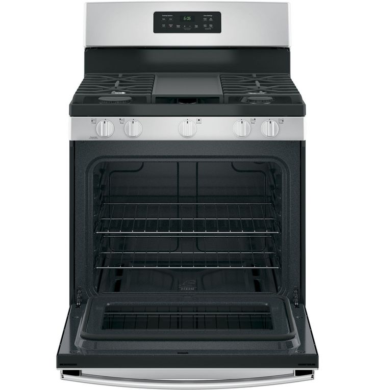 GE 30 in. 5.0 cu. ft. Gas Range in Stainless Steel