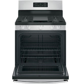 GE 30 in. 5.0 cu. ft. Gas Range in Stainless Steel