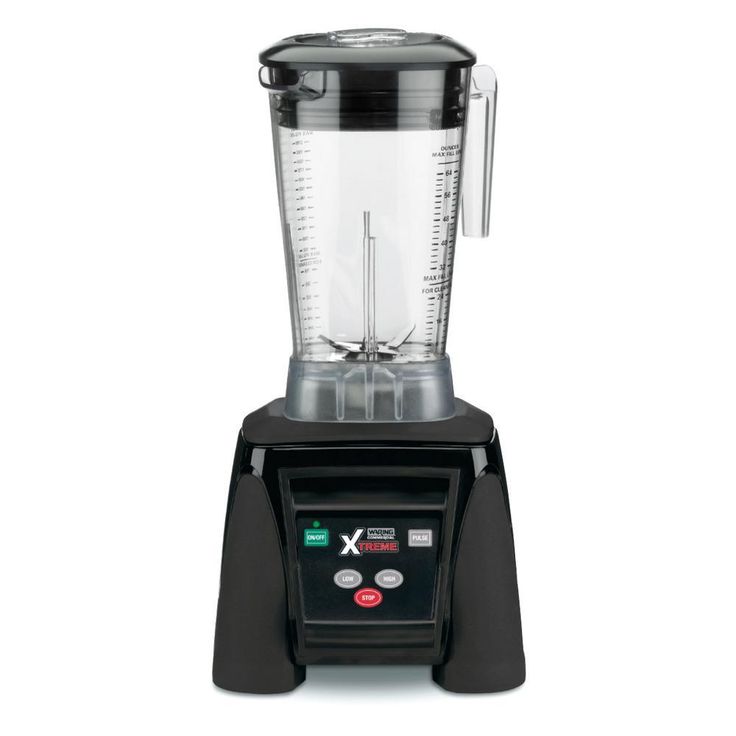 Xtreme 64 oz. 2-Speed Black Blender with 3.5 HP, Electronic Keypad and BPA-Free Copolyester Container