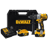 20-Volt MAX XR with Tool Connect Premium Brushless Lithium Ion Hammer Drill/Driver with (2) 5Ah Batteries,Charger & Case - Super Arbor
