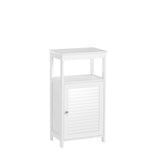 Ellsworth 18 in. W x 32-17/25 in. H x 11-4/5 in. D Bathroom Linen Storage Floor Cabinet in White - Super Arbor