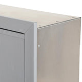 Aluminum Recessed-Mounted USPS Access Vertical Mailbox with 4 Door - Super Arbor