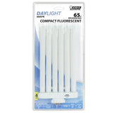 65-Watt Equivalent PL CFLNI Triple Tube 4-Pin Plug-in GX10 Base Daylight Compact Flurorescent CFL Light Bulb (6-Pack) - Super Arbor