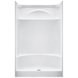 DELTA White Acrylic One-Piece Shower with Integrated Seat (Common: 36-in x 48-in; Actual: 76-in x 35.875-in x 47.875-in)