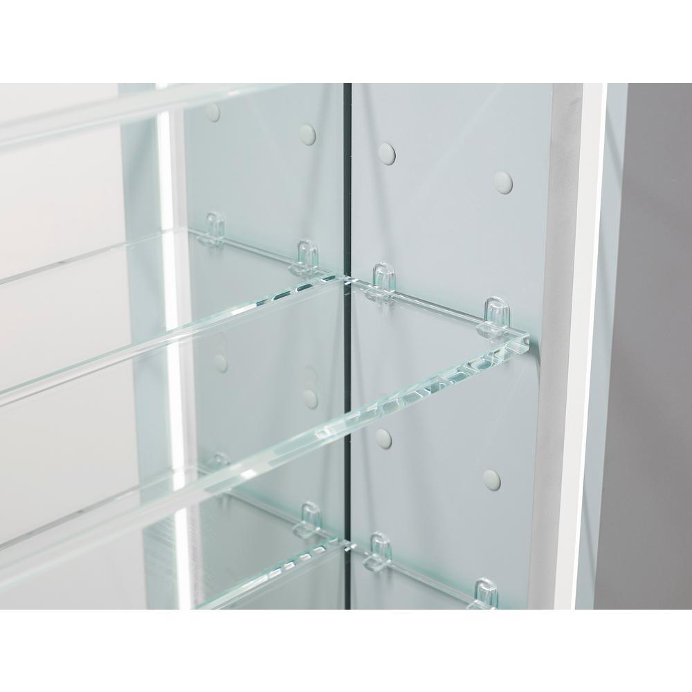 Royale 30 in W x 30 in. H Recessed or Surface Mount Medicine Cabinet with Bi-View Doors - Super Arbor