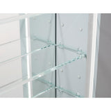 Royale 30 in W x 30 in. H Recessed or Surface Mount Medicine Cabinet with Bi-View Doors - Super Arbor