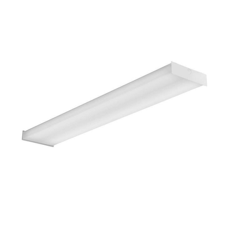Contractor Select SBL 4 ft. 32-Watt Integrated LED White 4000 Lumens 3500K Square Basket Wrap Light - Super Arbor