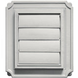 Scalloped Exhaust Siding Vent #030-Paintable - Super Arbor