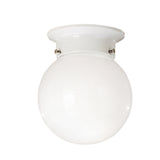 Kichler Ceiling Space 5.75-in White Flush Mount Light, 12-Pack