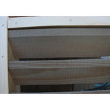 18 in. x 24 in. Paintable Wood Rectangular Siding Vent