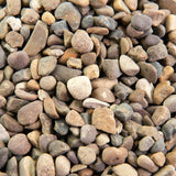 Southwest Boulder & Stone 0.50 cu. ft. 3/8 in. White Ice Bagged Landscape Rock and Pebble for Gardening, Landscaping, Driveways and Walkways