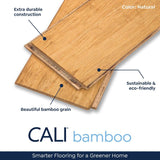 CALI Fossilized Natural Bamboo 5-5/16-in W x 9/16-in T x 72-in Smooth/Traditional Engineered Hardwood Flooring (21.5-sq ft / Carton)