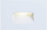 Maxim Lighting Pack Path Standard 4-Watt Integrated LED Step/Path Light, Horizontal Wide Beam, White, 120V Hardwired