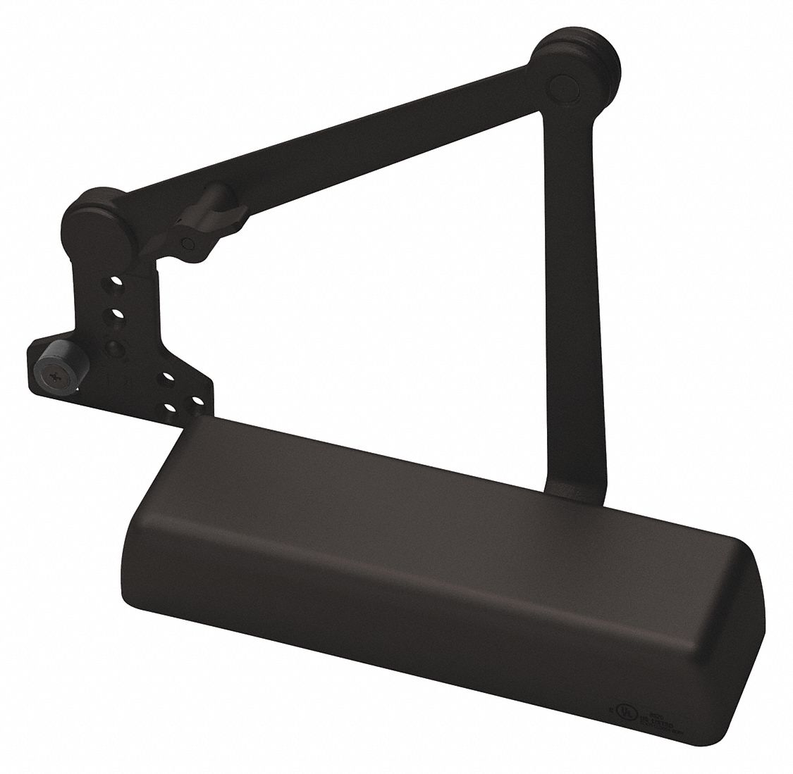 ASSA ABLOY ACCENTRA Heavy-Duty Bronze Door Closer, Parallel Mount