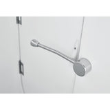 53 in. Left Drain Quick Fill Walk-In Whirlpool Bath Tub with Left Side Door in White - Super Arbor